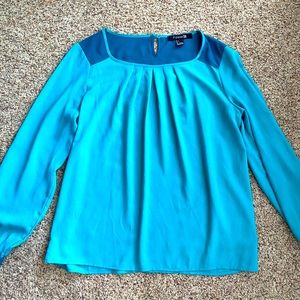 Teal blouse